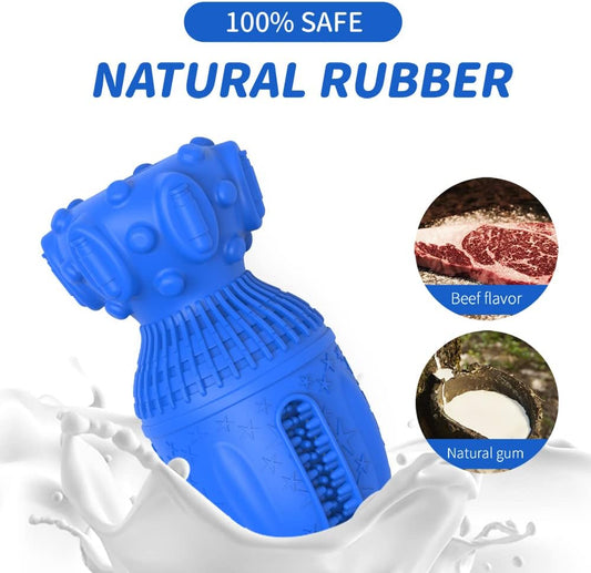 Kauspielzeug Rocket für Hunde – Kauspielzeug aus Naturgummi - Blau