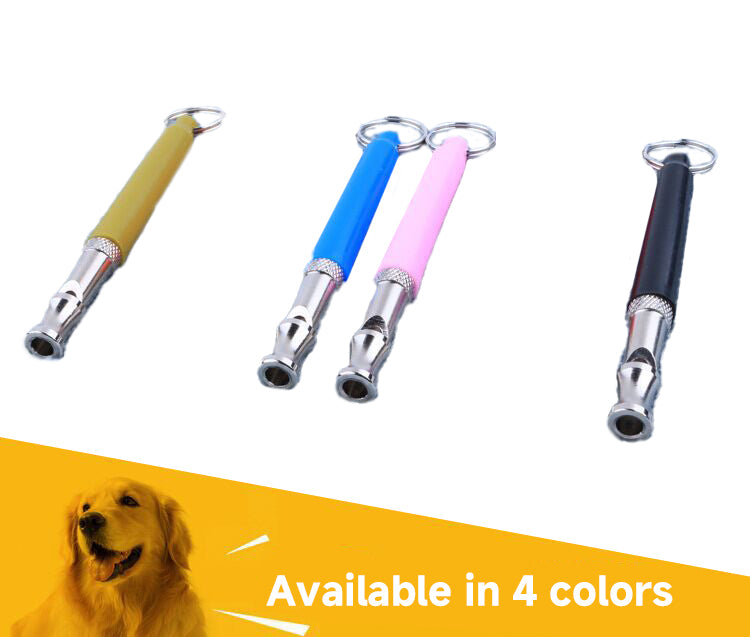 Clicker + Ultraschallpfeife für Hunde – Hundetraining Set Schwarz