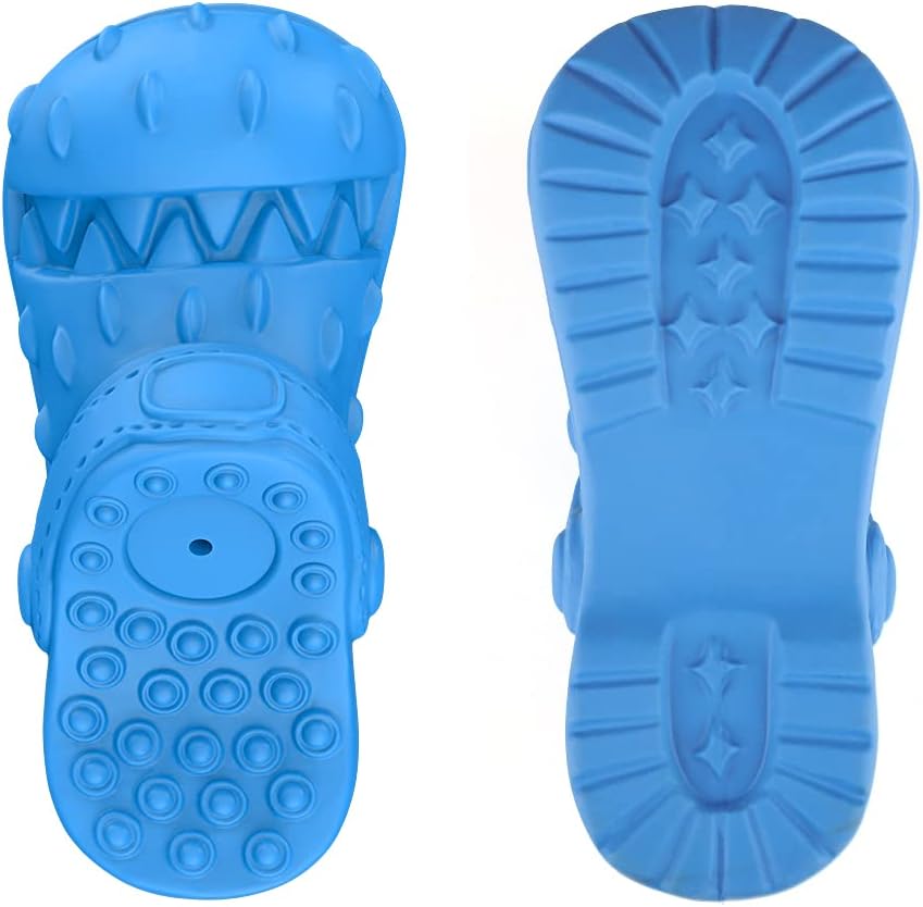 Kauspielzeug Schuh für Hunde – Kauspielzeug aus Naturgummi - Rot