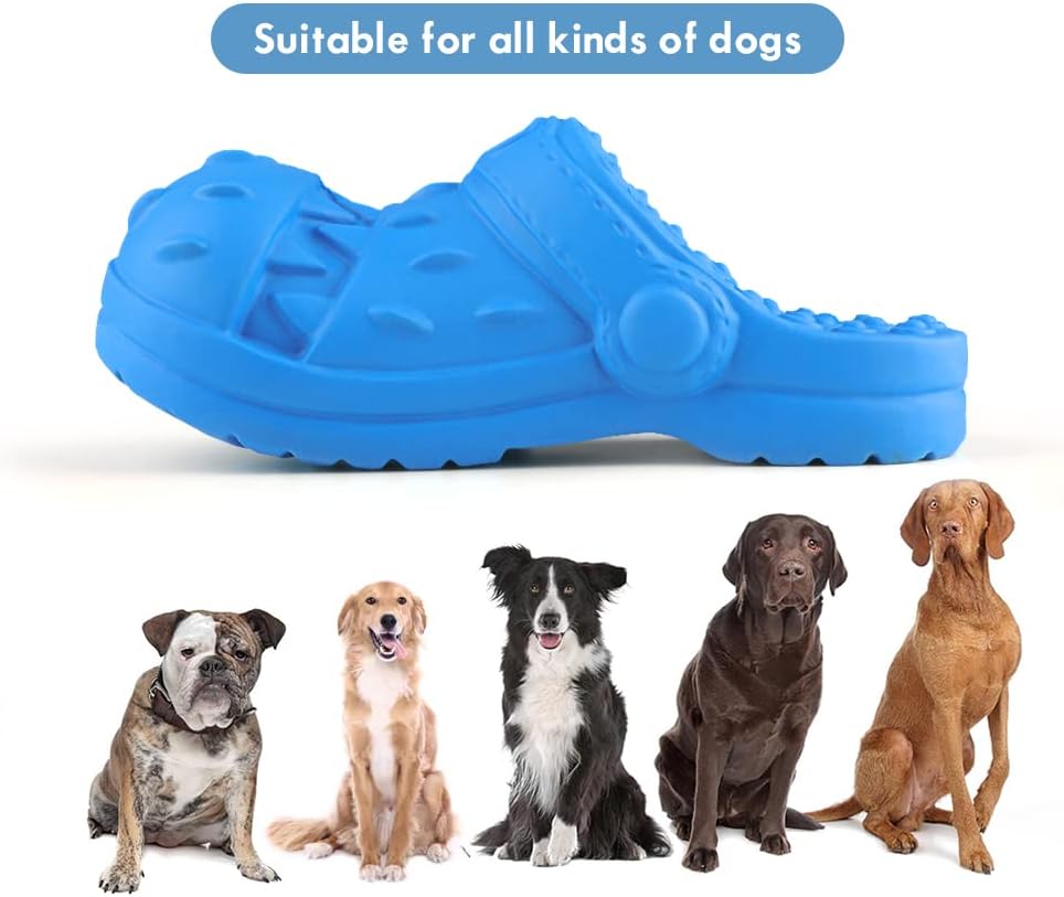 Kauspielzeug Schuh für Hunde – Kauspielzeug aus Naturgummi - Rot