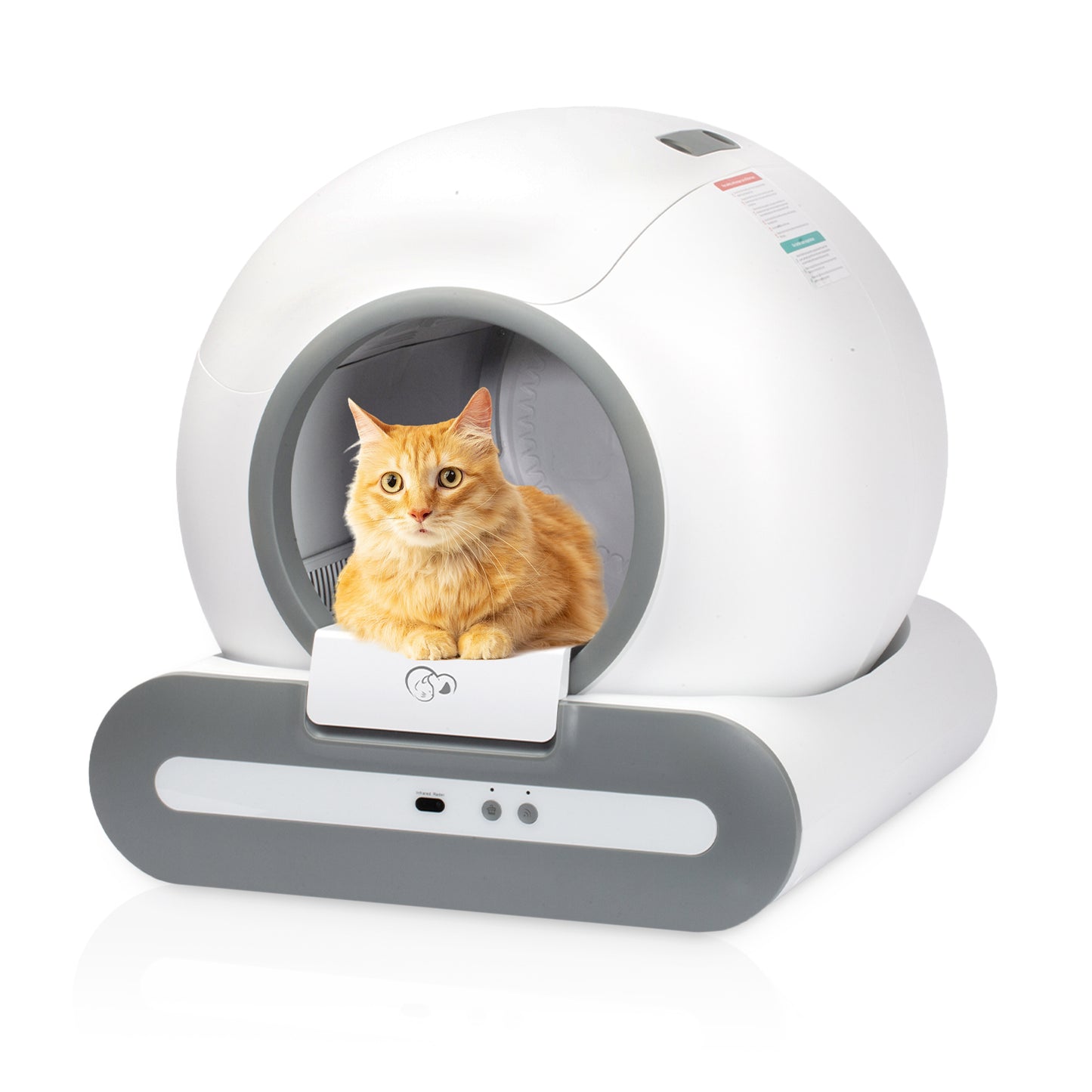 Petsation Self-Cleaning Litter Box – Automatic, Odor-Free, Hygienic Solution for Cat Owners | Self-Cleaning Litter Box for Easy Cleaning | Smart Technology for Stress-Free Litter | Ideal for Busy People