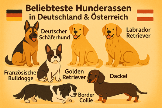 Beliebteste Hunderassen in Deutschland & Österreich 2025 – Labrador, Schäferhund, Bulldogge & mehr