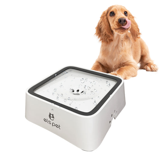 ELS PET Wassernapf für Hunde: 2L Auslaufsicher Trinknapf Hund Fressnapf Unterwegs, Anti-Schwapp Hundenapf Reisen für Haustiere & Innen & Draußen & Auto
