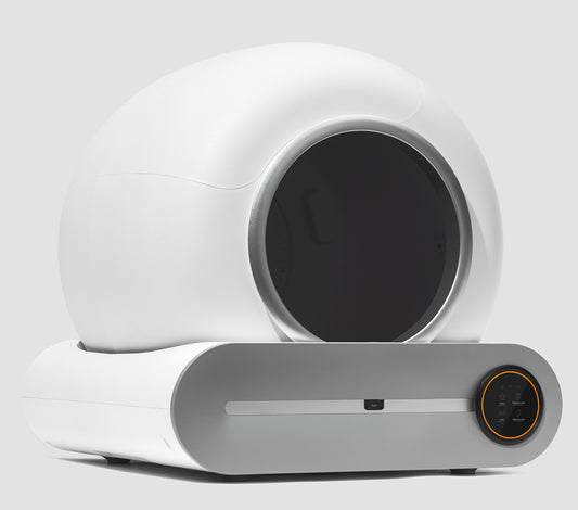 Petsation Selbstreinigende Katzentoilette – Automatische, geruchsfreie, hygienische Lösung für Katzenbesitzer | Selbstreinigende Katzentoilette für einfache Reinigung | Smart Technologie für stressfreies Katzenklo | Ideal für Vielbeschäftigte
